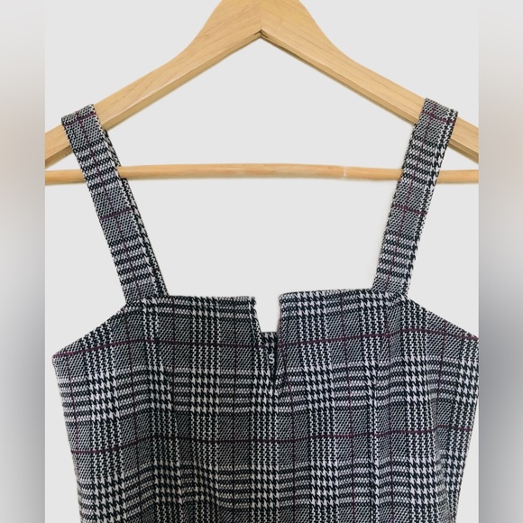 Aeropostale Seriously Soft Houndstooth Plaid Mini Dress - Picture 4 of 9